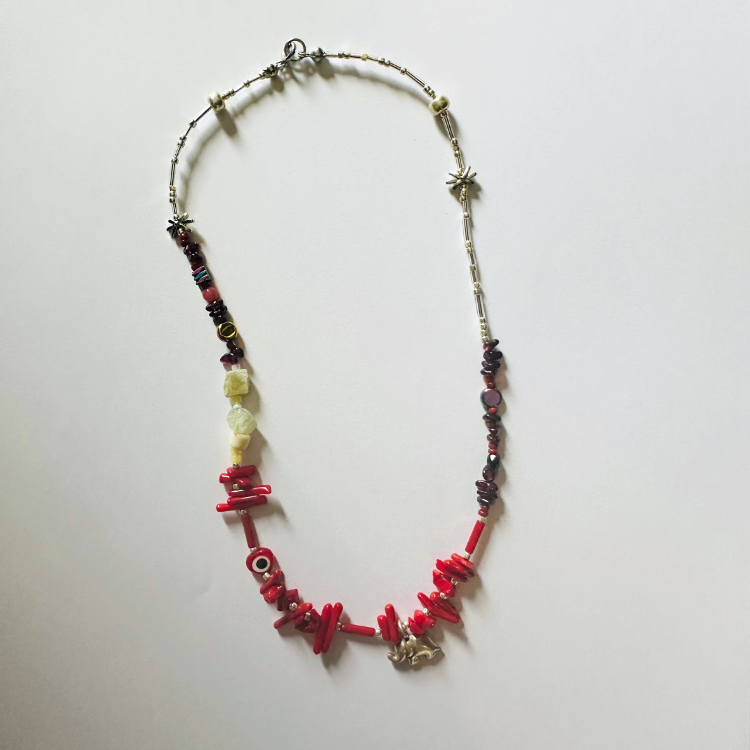 Necklace - Coral