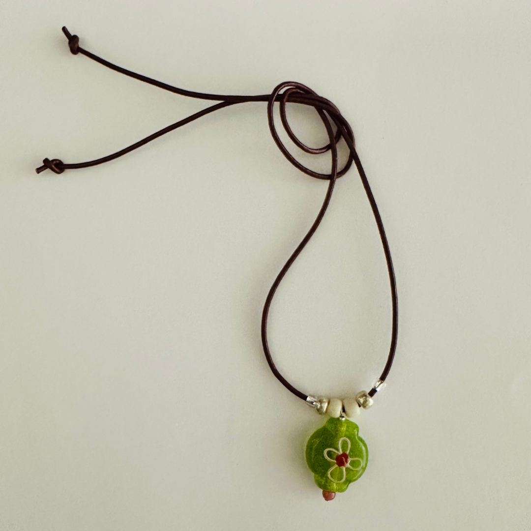 Necklace - Strawberry Lime