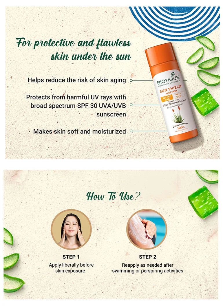 【外箱なし】バイオティーク サンシールドアロエベラ 75+spf 日焼け止めローション 190ml