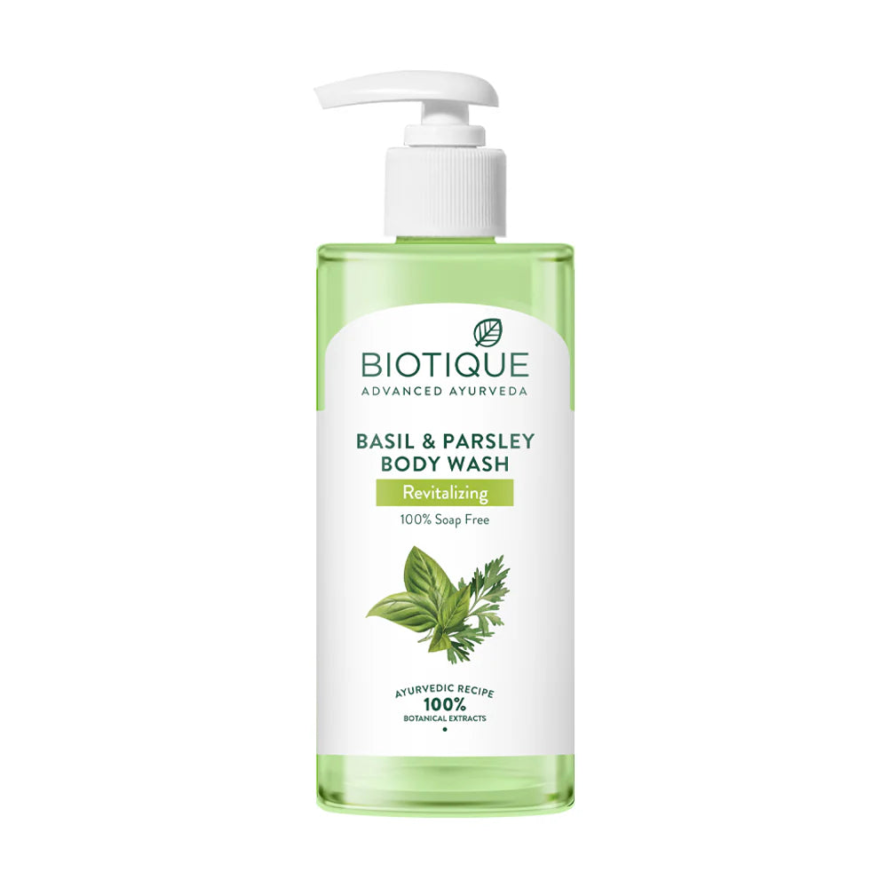 バイオティーク バジル&パセリ リバイタライジング ボディウォッシュ 200ml