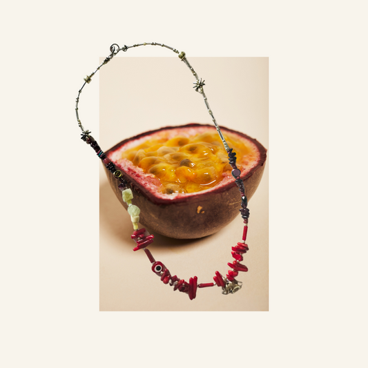 Necklace - Coral