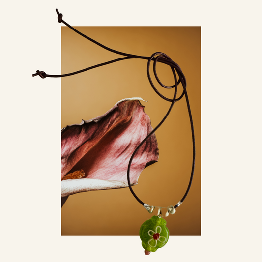 Necklace - Strawberry Lime