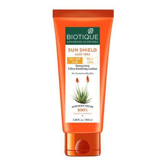 バイオティーク サンシールド アロエベラ 30+ SPF 日焼け止めローション 150ml